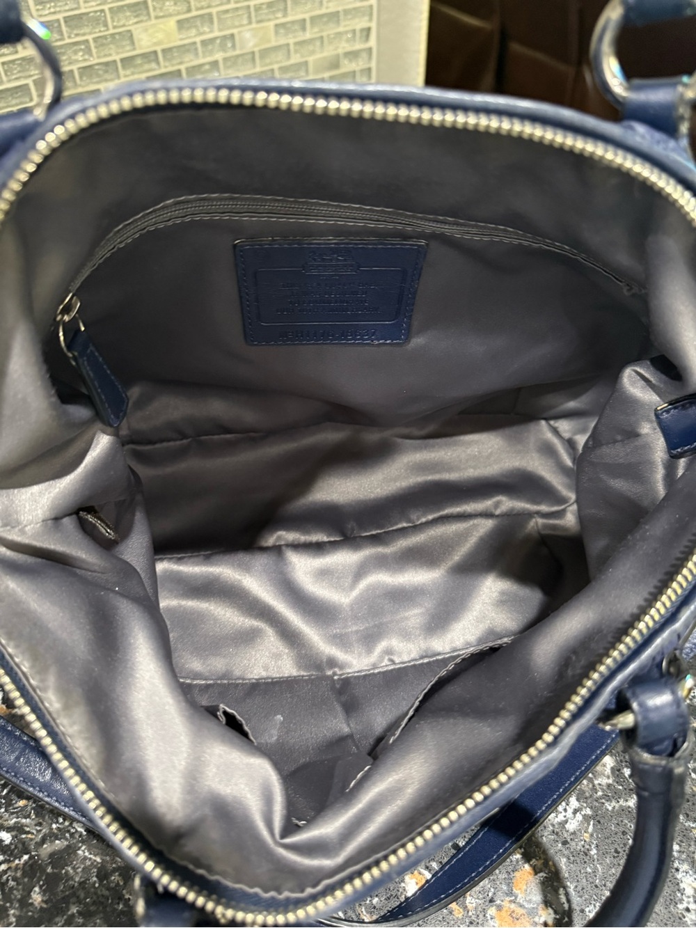 Coach 2011 Madison 70th Anniversary Satchel Quilted Nylon Bag - Picture 5 of 10